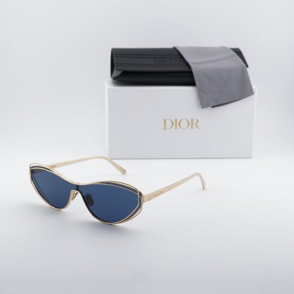 Dior FILDIOR M1U B0B0 Cat Eye Sunglasses - Gold/Blue main image 10